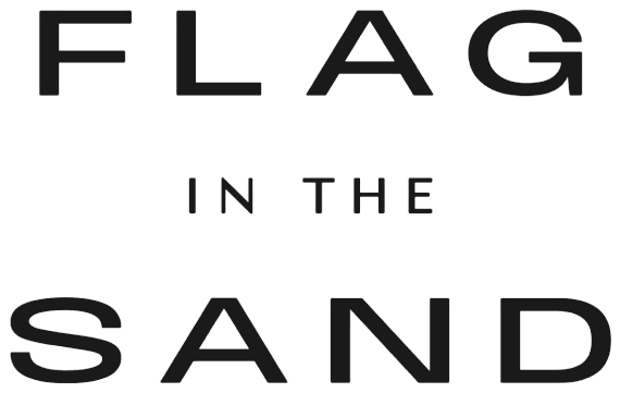 Flag in the Sand